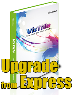 VisTitle 3.0 upgrade from Express version  £147.40